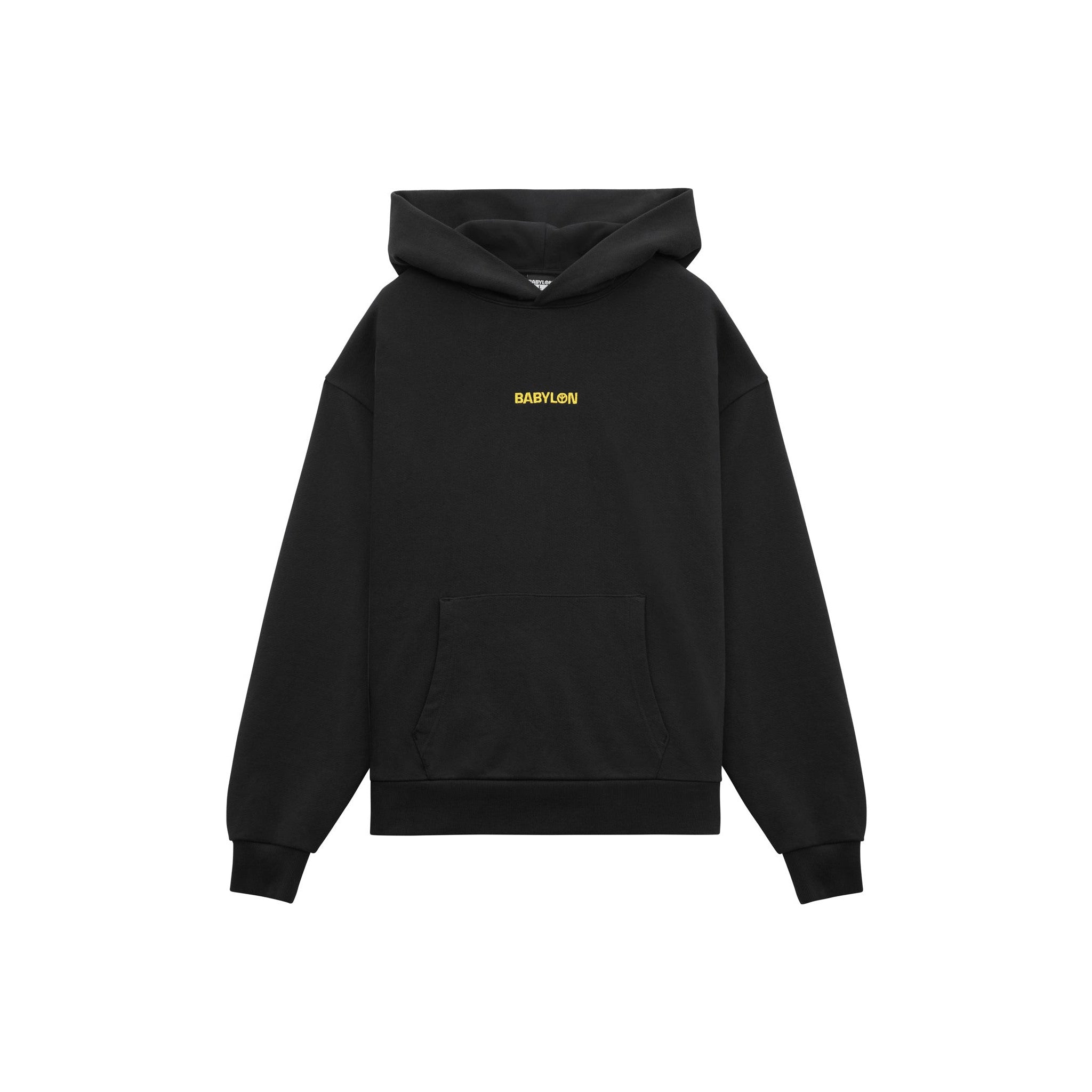 SHOP HOODIE YELLOW LOGO