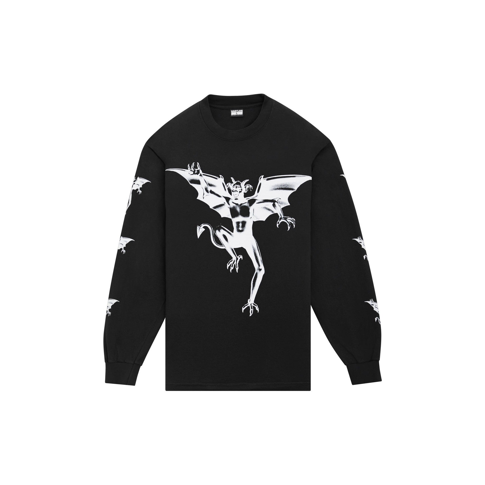 WHO THE DEVIL LONG SLEEVE T-SHIRT