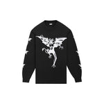 WHO THE DEVIL LONG SLEEVE T-SHIRT