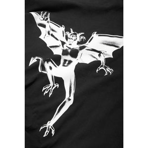 WHO THE DEVIL LONG SLEEVE T-SHIRT