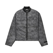 WASHED FLIGHT JACKET