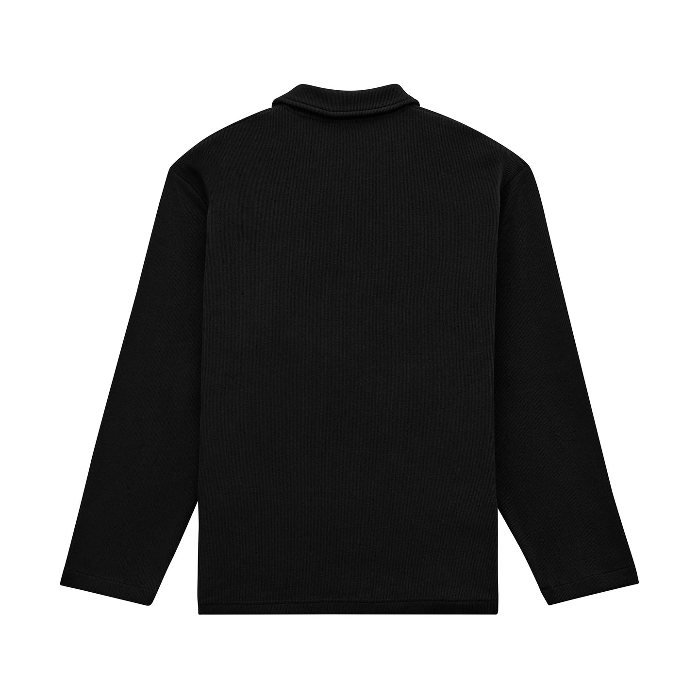 LONG SLEEVE KNIT POLO