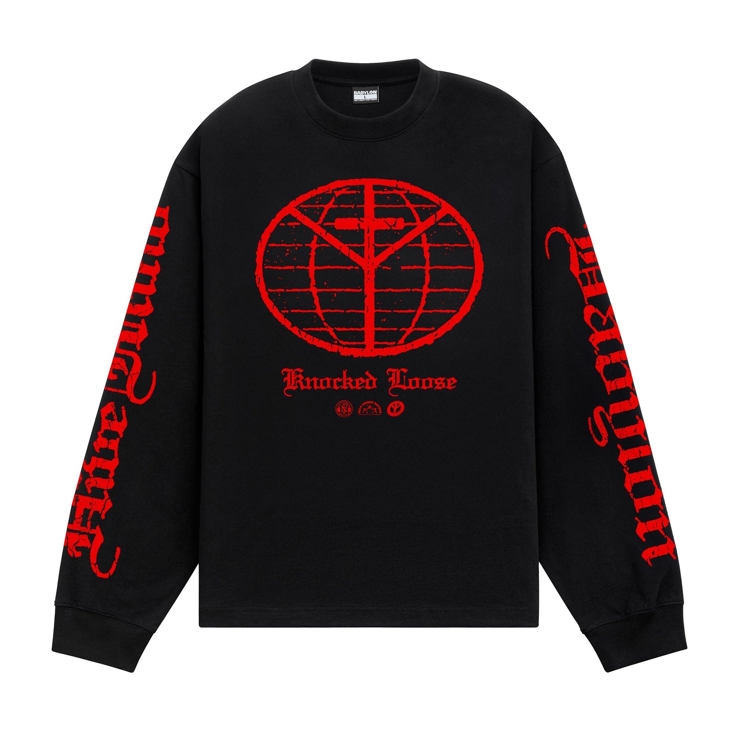 BABYLON X KNOCKED LOOSE LONG SLEEVE