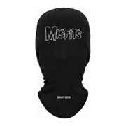 SKULL BALACLAVA — BLACK — back view