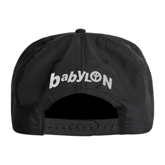 Allover Skull Cap, back with Babylon logo
