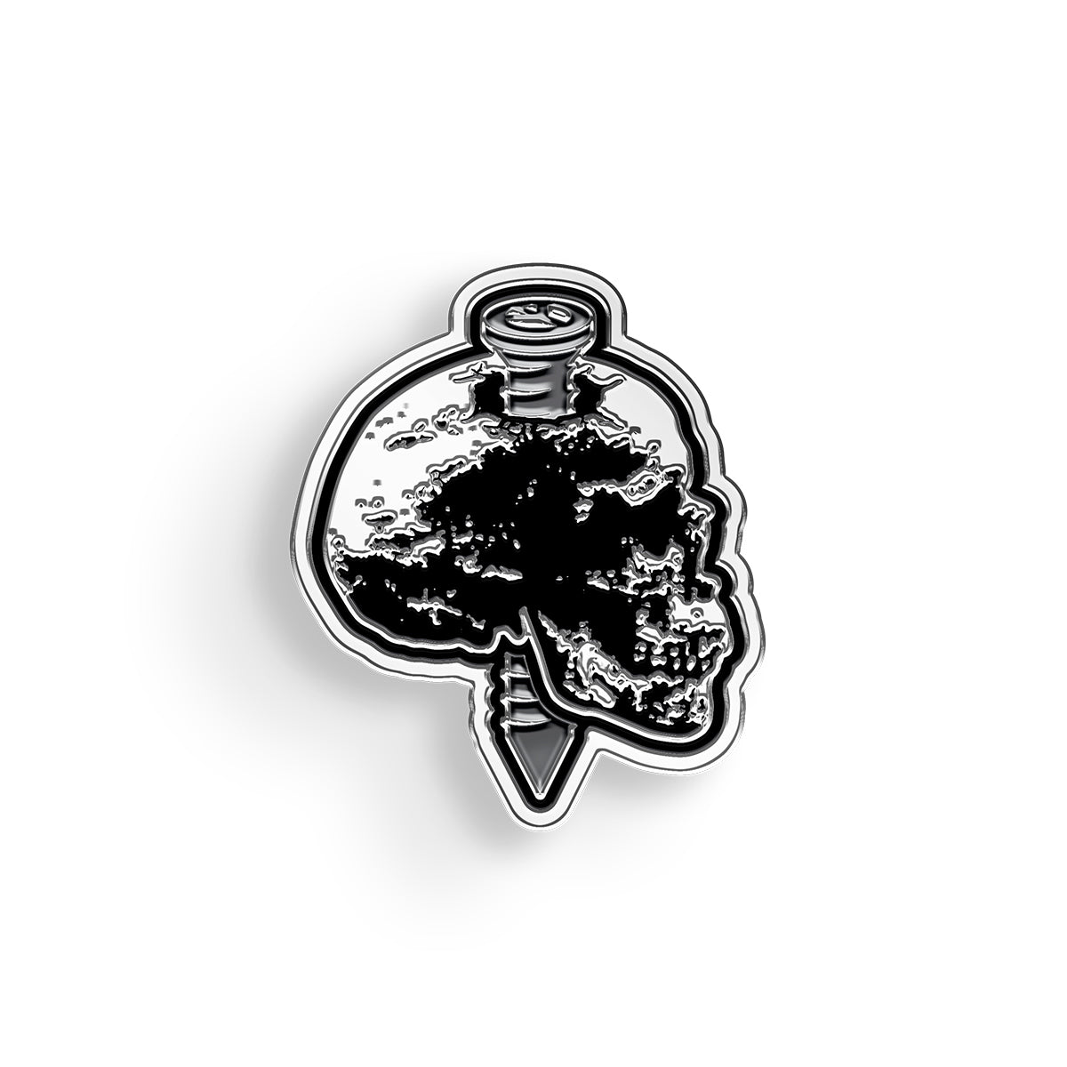 SCREW HEAD ENAMEL PIN