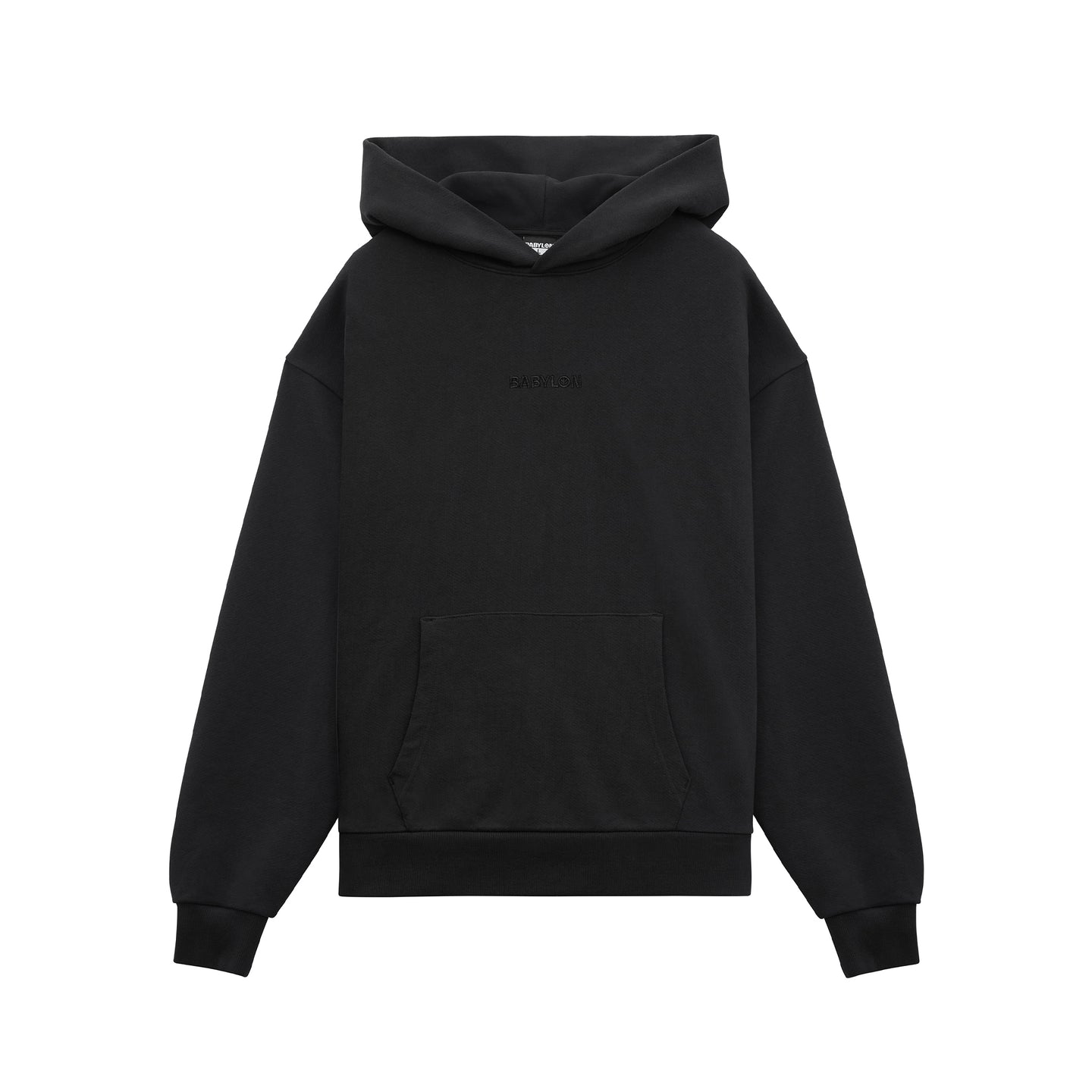 SHOP HOODIE - BLACK LOGO