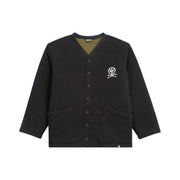 SKULL DENIM CARDIGAN