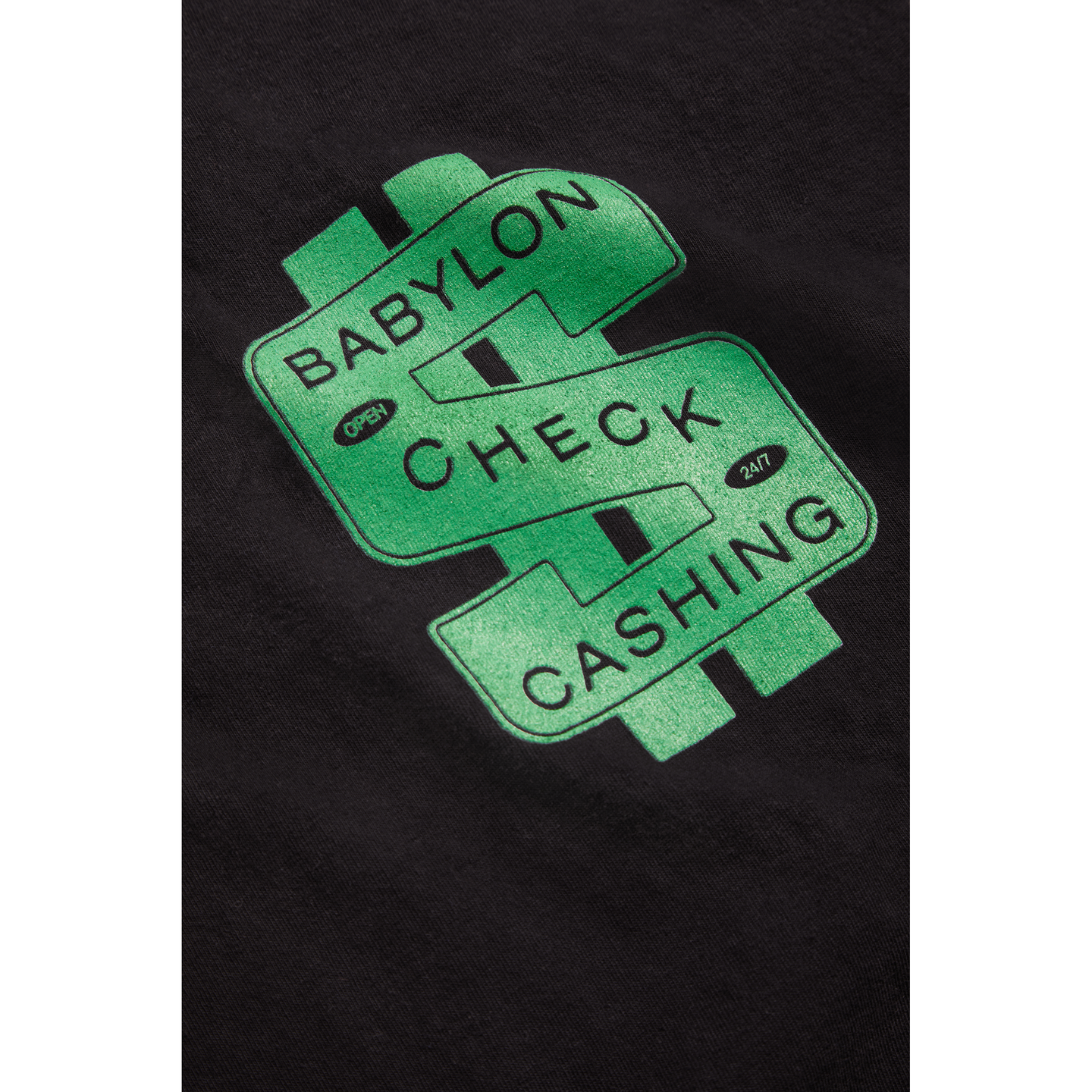 CHECK CASHING T-SHIRT