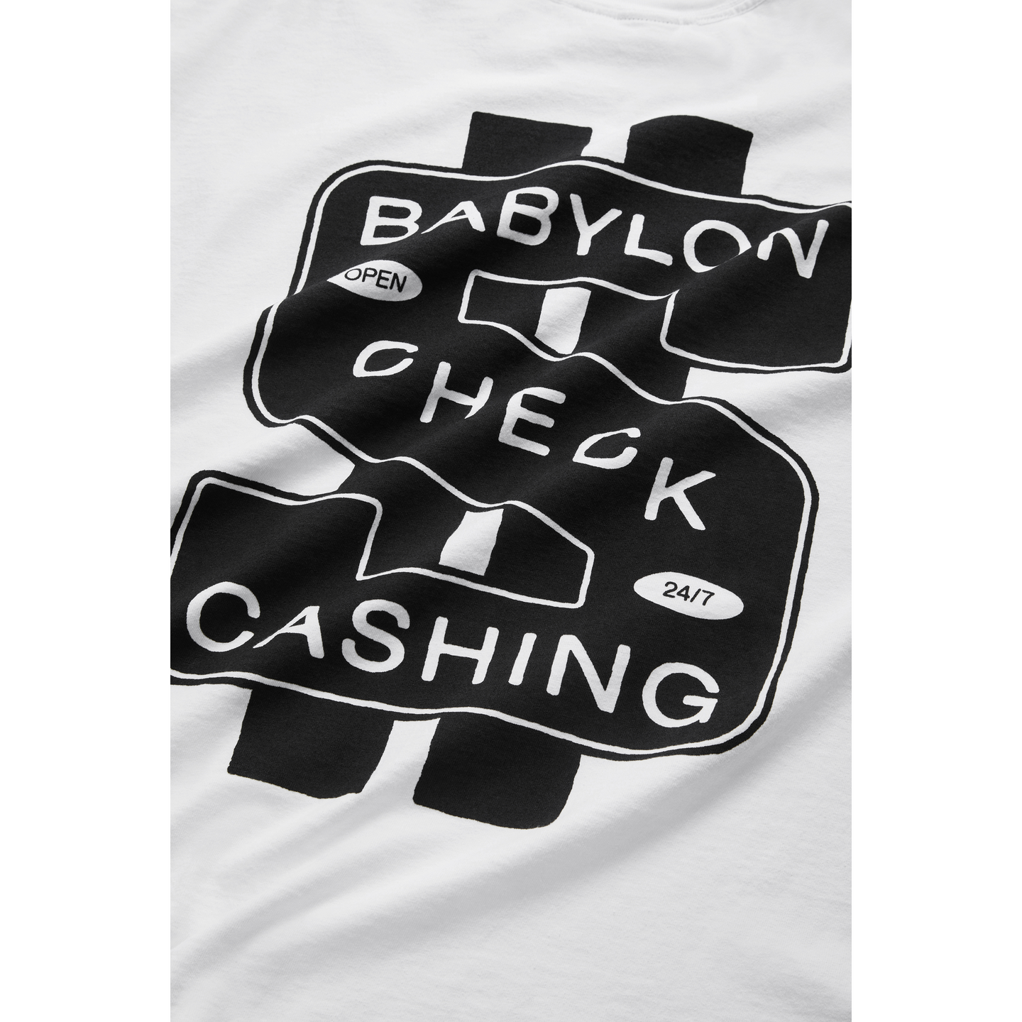 CHECK CASHING T-SHIRT