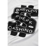 CHECK CASHING T-SHIRT
