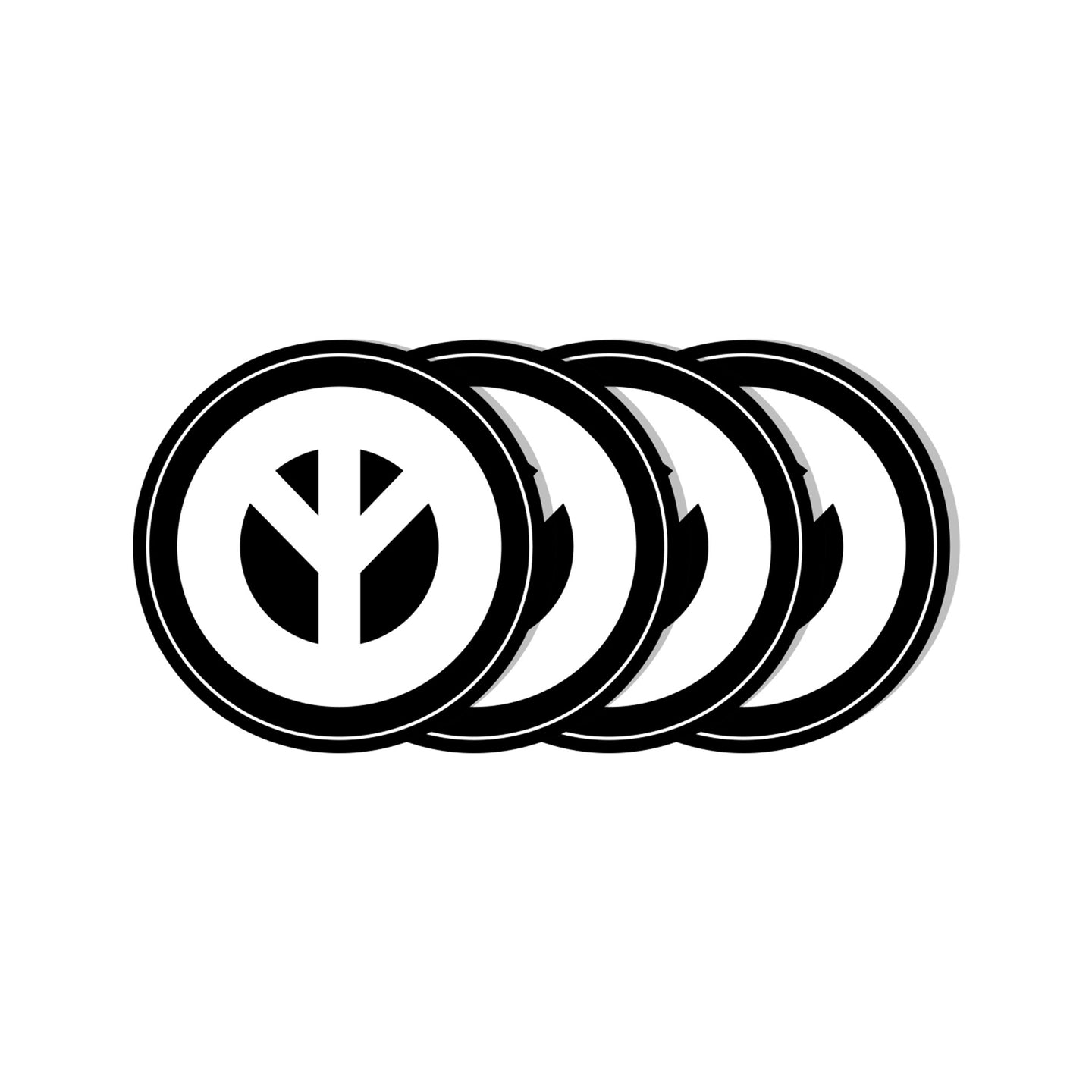 LOGO COASTERS 4 PACK