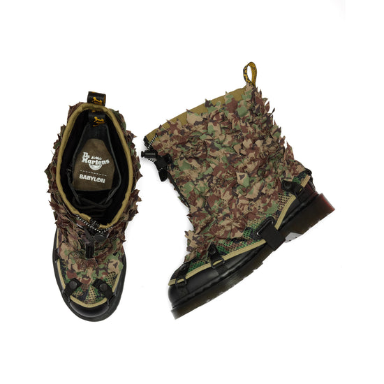 BABYLON X DR. MARTENS 1460 GREEN CAMO