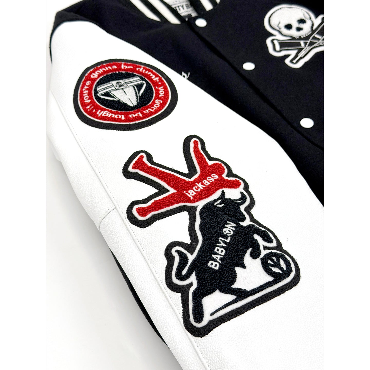 JACKASS x BABYLON - VARSITY JACKET