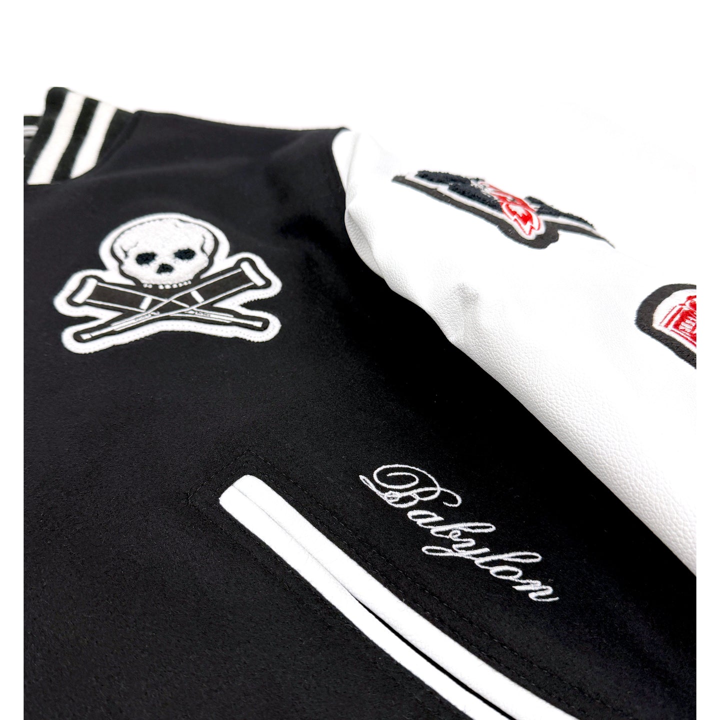 JACKASS x BABYLON - VARSITY JACKET