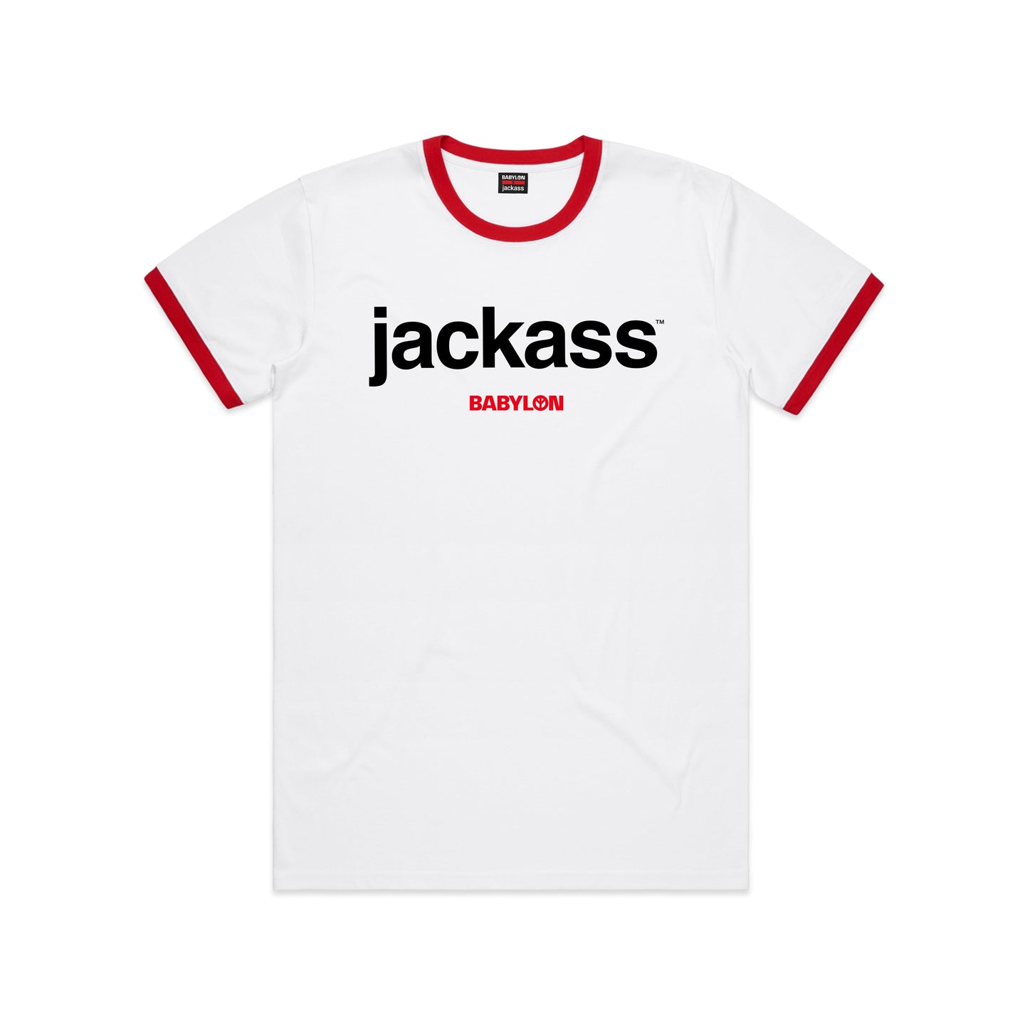 JACKASS x BABYLON -  RINGER TEE